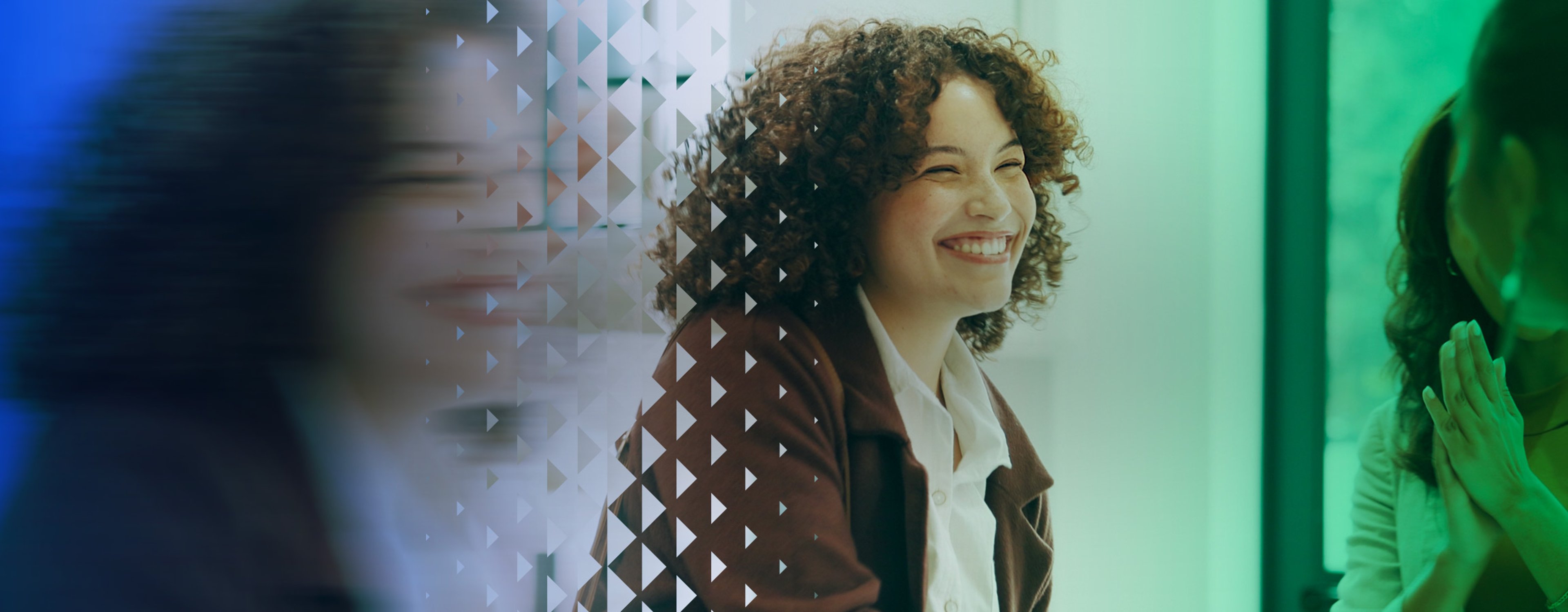 Smiling woman